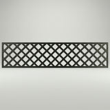 Decorative Screen Fence Topper - Diamond Mesh (1800mm x 300mm)