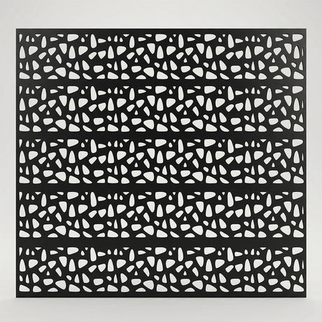 Decorative Screen Fence Topper - River Rock (1800mm x 300mm)