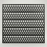 Decorative Screen Fence Topper - Heavenly Arches (1800mm x 300mm)