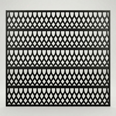 Decorative Screen Fence Topper - Heavenly Arches (1800mm x 300mm)