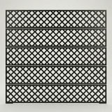 Decorative Screen Fence Topper - Diamond Mesh (1800mm x 300mm)