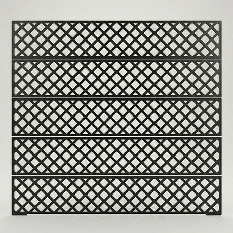 Decorative Screen Fence Topper - Diamond Mesh (1800mm x 300mm)
