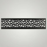 Decorative Screen Fence Topper - River Rock (1800mm x 300mm)