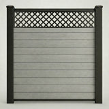 Decorative Screen Fencing Kit – Ash (6ft x 6ft | 1.8m x 1.8m)