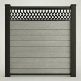 Decorative Screen Fencing Kit – Ash (6ft x 6ft | 1.8m x 1.8m)