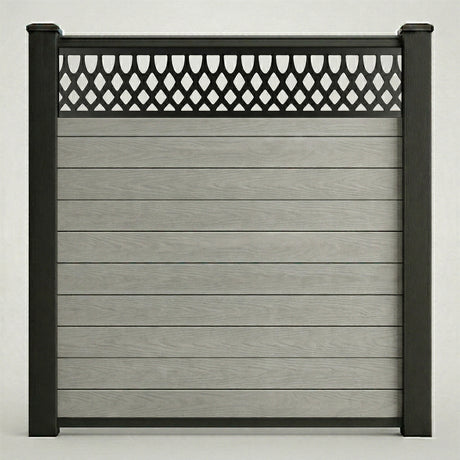 Decorative Screen Fencing Kit – Ash (6ft x 6ft | 1.8m x 1.8m)