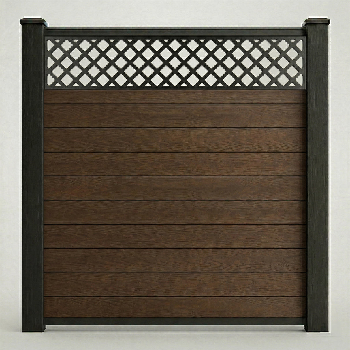 Decorative Screen Fencing Kit – Brown (6ft x 6ft | 1.8m x 1.8m)