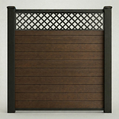 Decorative Screen Fencing Kit – Brown (6ft x 6ft | 1.8m x 1.8m)
