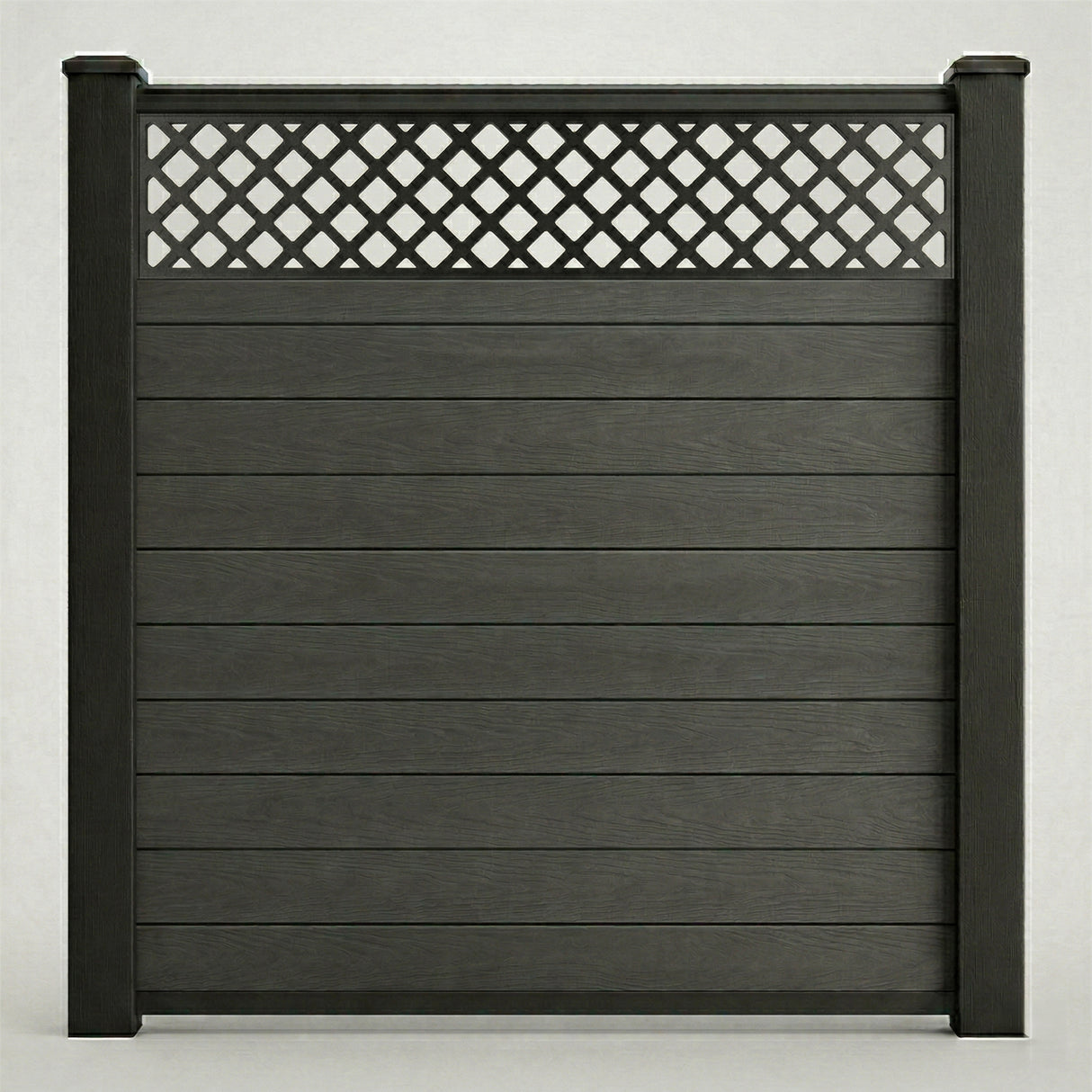 Decorative Screen Fencing Kit – Anthracite (6ft x 6ft | 1.8m x 1.8m)