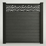 Decorative Screen Fencing Kit – Anthracite (6ft x 6ft | 1.8m x 1.8m)