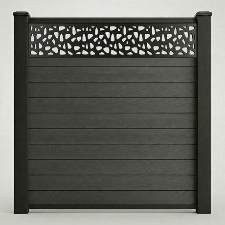 Decorative Screen Fencing Kit – Anthracite (6ft x 6ft | 1.8m x 1.8m)