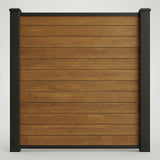Composite Woodgrain Fencing Kit (6ft x 6ft | 1.8m x 1.8m)