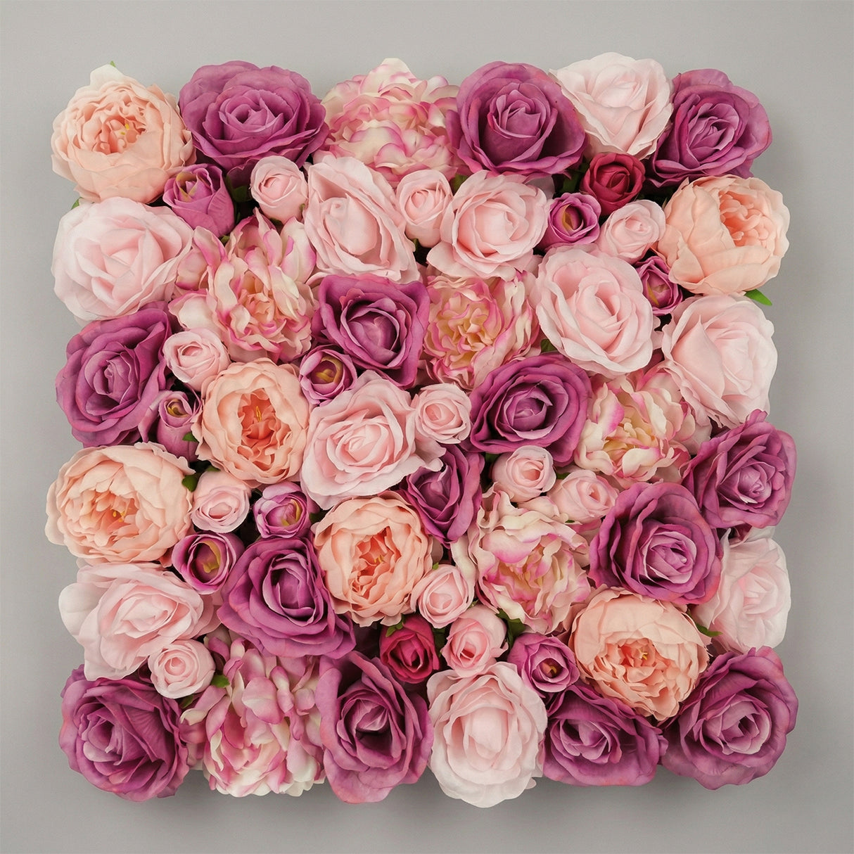 Pink Rosé Flower Wall Panel – 50×50cm