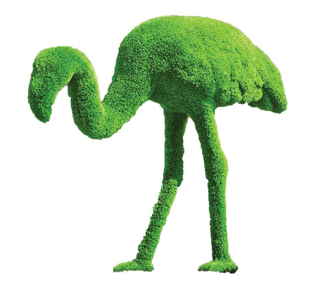 Premium Faux Topiary - Flamingo #2