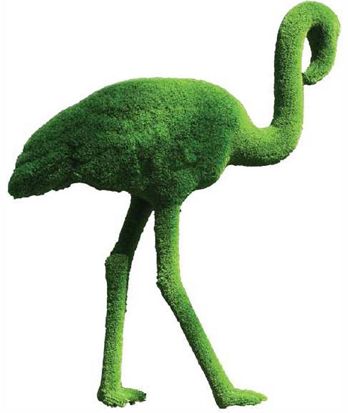 Premium Faux Topiary - Flamingo #1 – Easy Gardens Supply Ltd