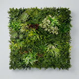 Tropical Fern Fusion – 1m Artificial Living Wall Panel