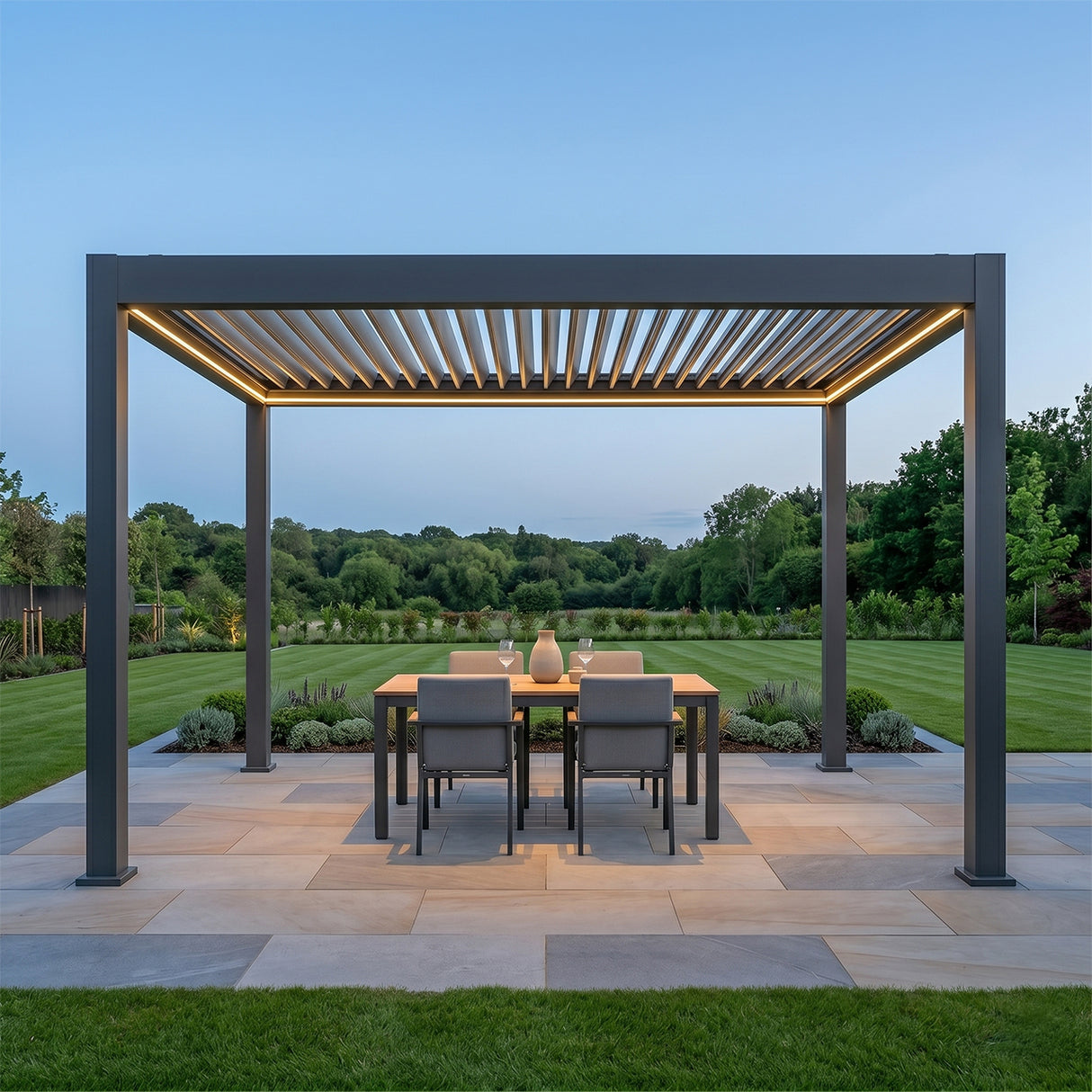 3M x 3M EASY Aluminum Pergola