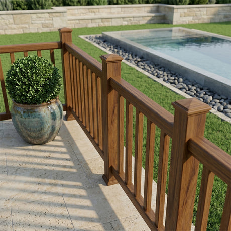 Composite Balustrade Kit - Teak