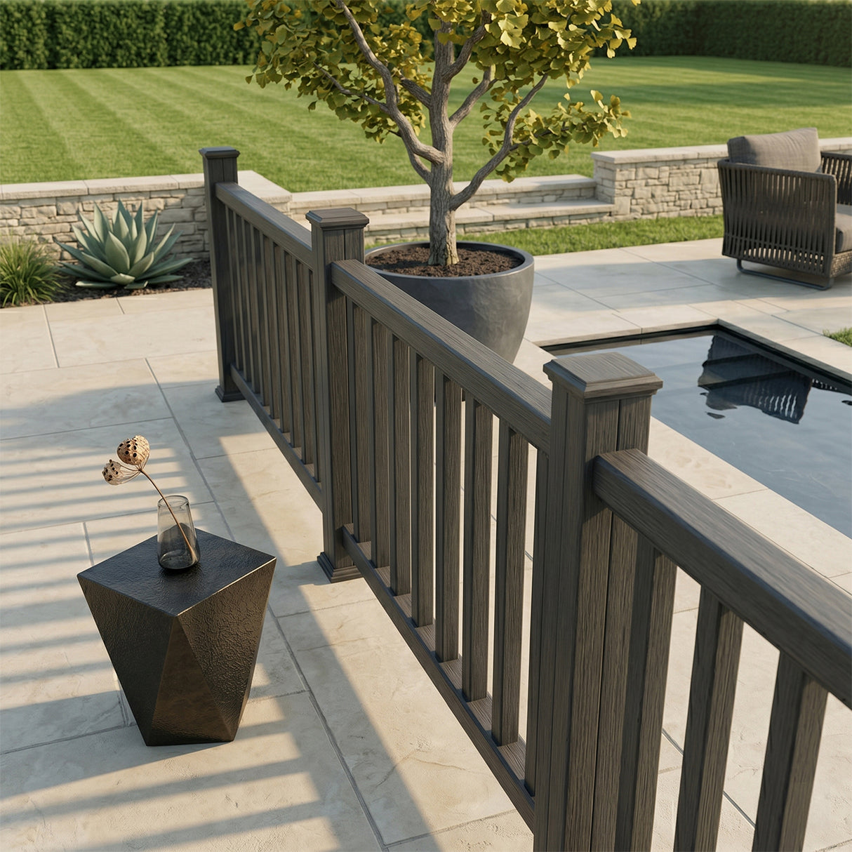 Composite Balustrade Kit - Anthracite