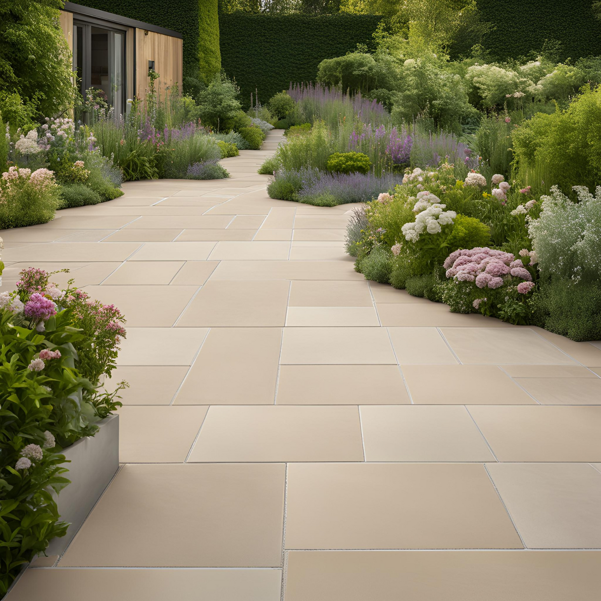 Porcelain Paving Slab Pallet - Belgravia Beige