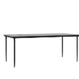 Outdoor Tables Black Metal Large Sturdy Outdoor Table