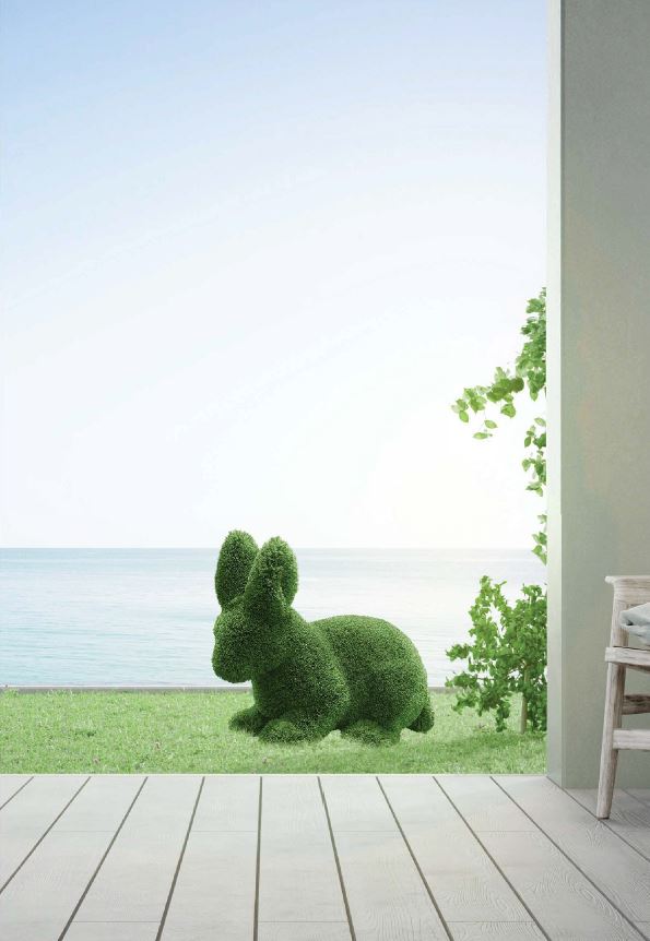 Premium Faux Topiary - Rabbit #2