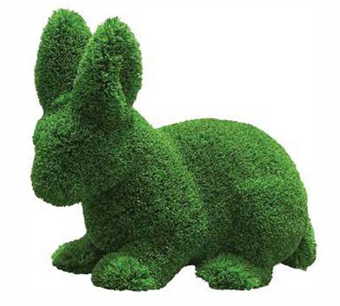 Premium Faux Topiary - Rabbit #2