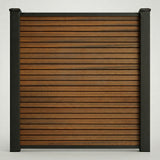 Co-extrusion Slatted Fencing Kit (6ft x 6ft | 1.8m x 1.8m)