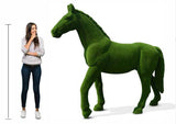 Premium Faux Topiary - Standing Horse