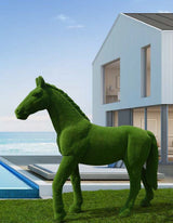 Premium Faux Topiary - Standing Horse