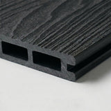 4.8m Woodgrain Composite Decking Board - Black (Pallet)