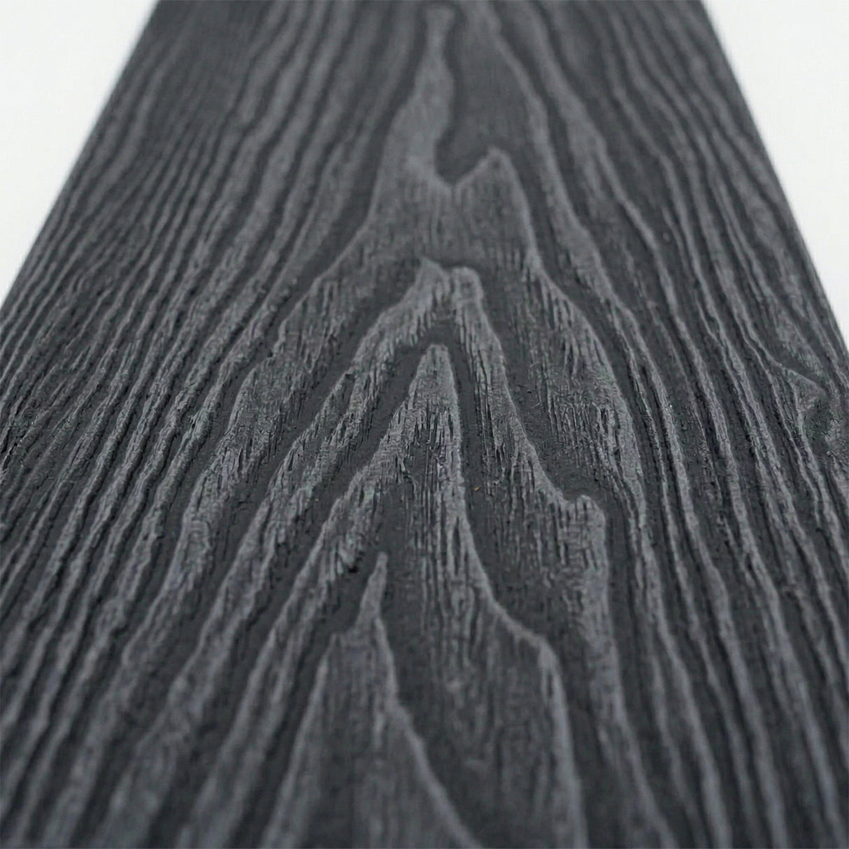 4.8m Woodgrain Composite Decking Board - Black (Pallet)