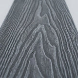 4.8m Woodgrain Composite Decking Board - Anthracite (Pallet)