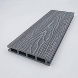 4.8m Woodgrain Composite Decking Board - Anthracite (Pallet)