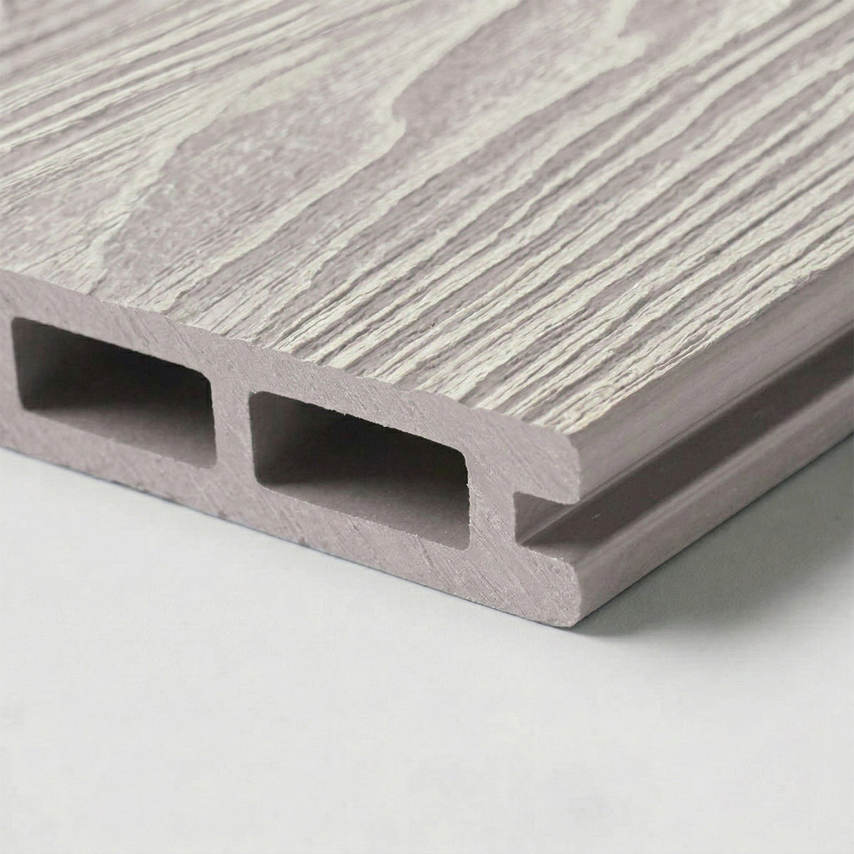 4.8m Woodgrain Composite Decking Board - Ash (Pallet)
