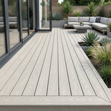 4.8m Woodgrain Composite Decking Board - Ash (Pallet)