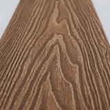 4.8m Woodgrain Composite Decking Board - Teak (Pallet)