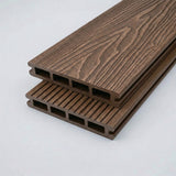 4.8m Woodgrain Composite Decking Board - Brown (Pallet)