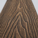 4.8m Woodgrain Composite Decking Board - Brown (Pallet)
