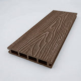 4.8m Woodgrain Composite Decking Board - Brown (Pallet)