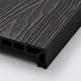 3.6m Enhanced Woodgrain Step Board - Black