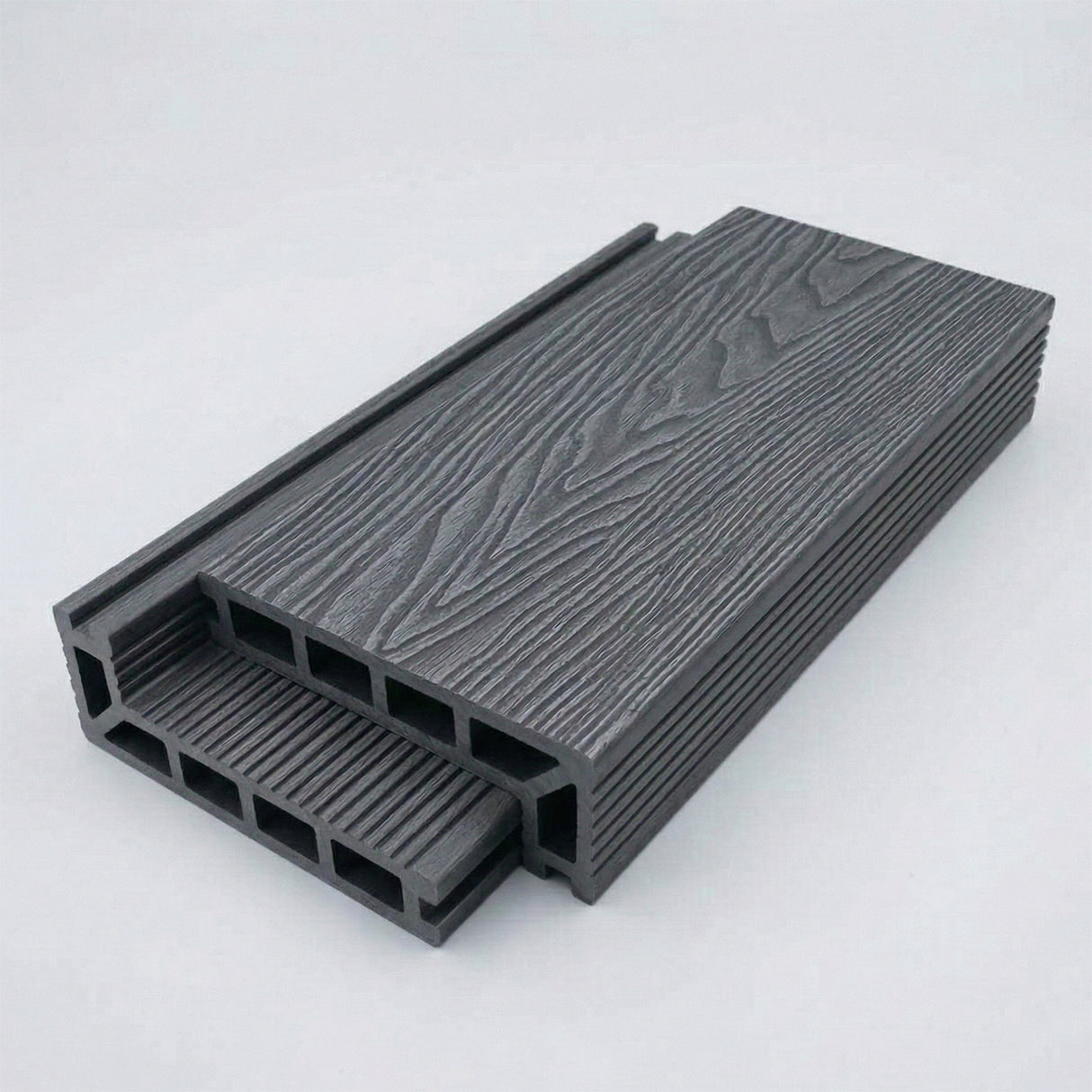 3.6m Enhanced Woodgrain Step Board - Anthracite