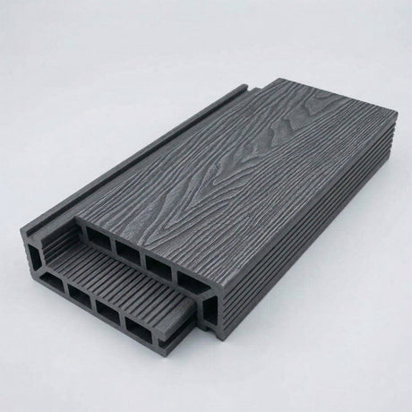 3.6m Enhanced Woodgrain Step Board - Anthracite