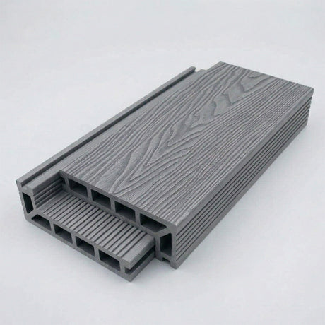 3.6m Enhanced Woodgrain Step Board - Silver