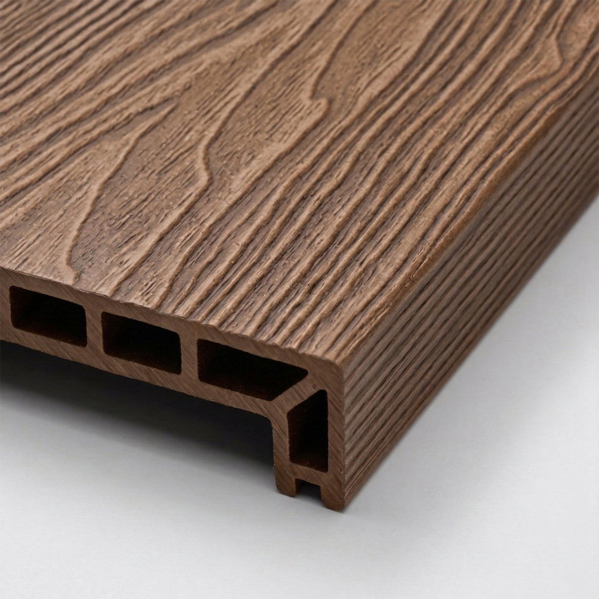 3.6m Enhanced Woodgrain Step Board - Teak