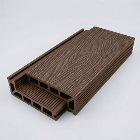 3.6m Enhanced Woodgrain Step Board - Brown
