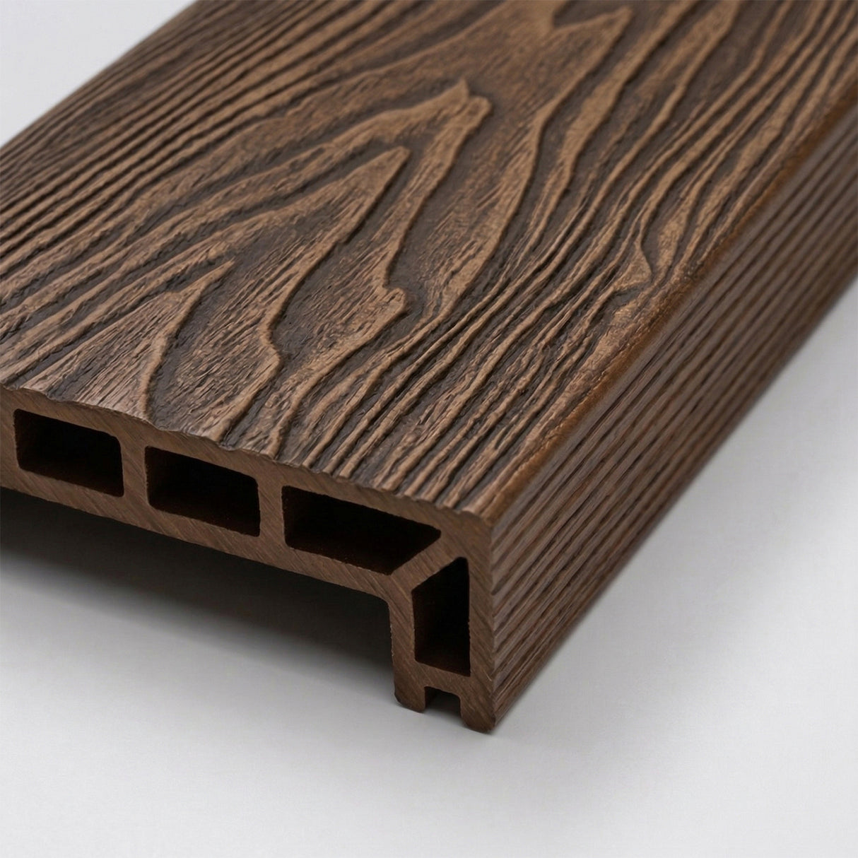 3.6m Enhanced Woodgrain Step Board - Brown