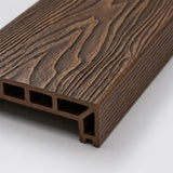 3.6m Enhanced Woodgrain Step Board - Brown