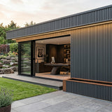 2.5m Slatted Composite Cladding