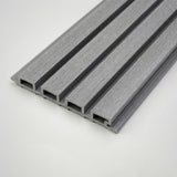 2.5m Slatted Composite Cladding - Ash